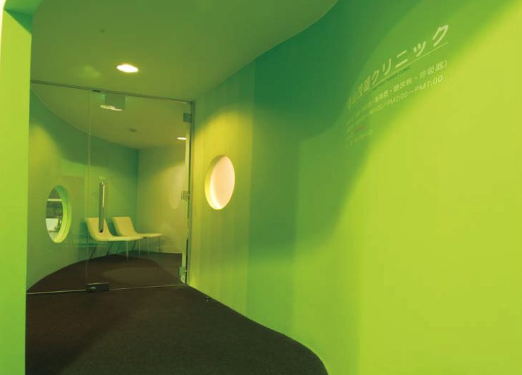 水族館のようなクリニックデザイン
