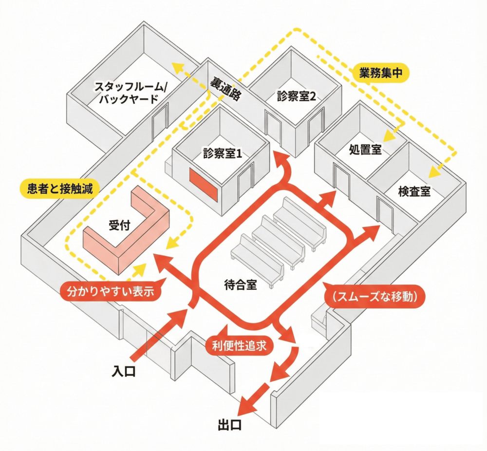 クリニック間取り